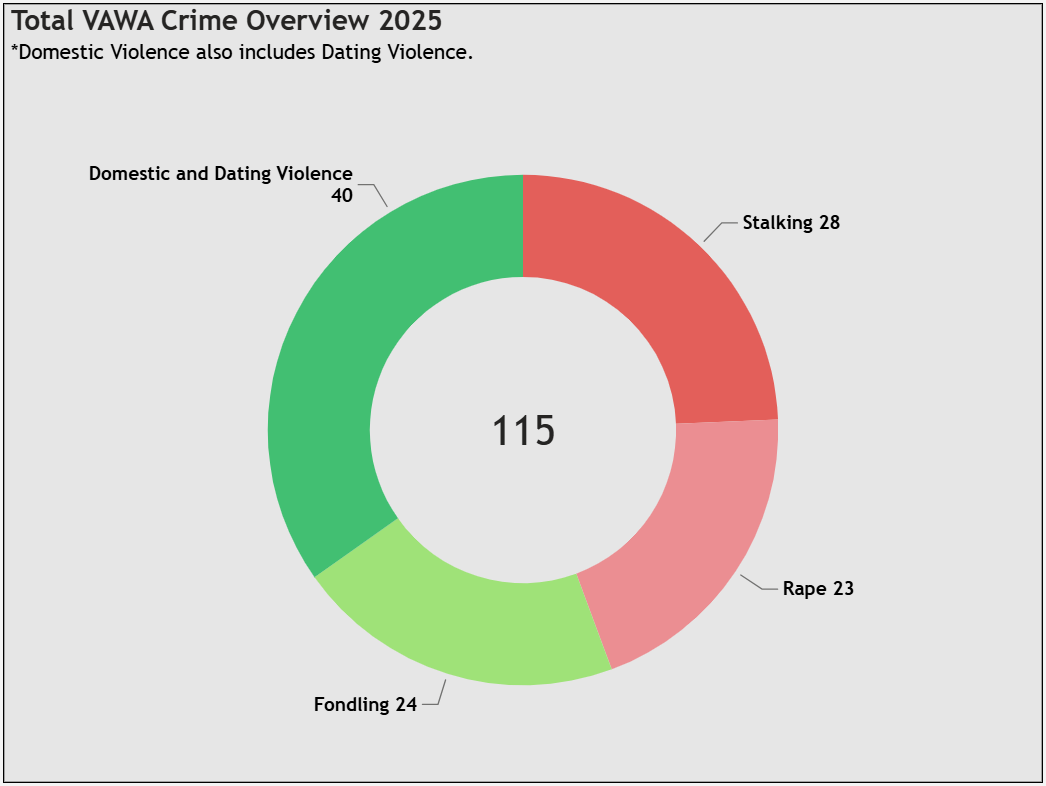 Total VAWA Crime Overview 2025