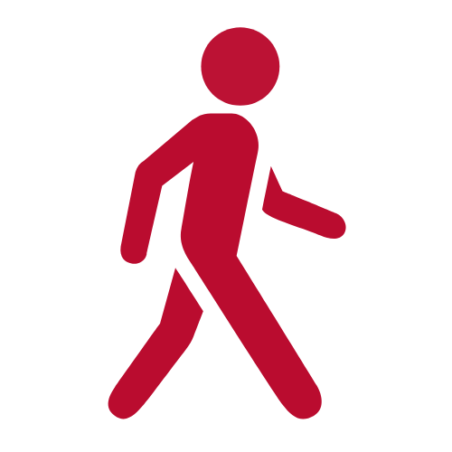 walking person icon